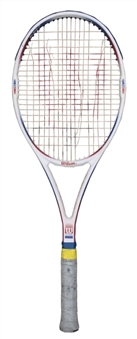 1995 Steffi Graf US Open Champion Match Used Tennis Racquet - Her 18th Grand Slam Title 